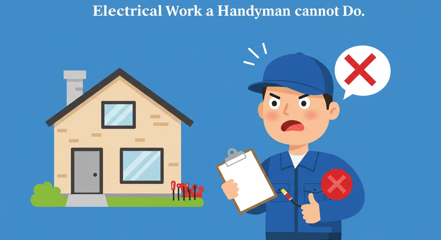 Electrical Work a Handyman Cannot Do