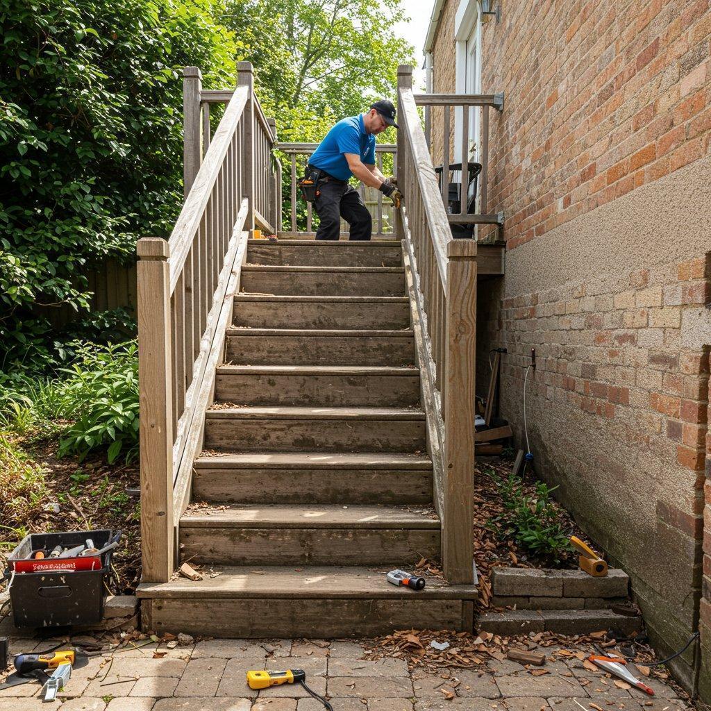 Handyman Stair Repair service in Roseville, CA